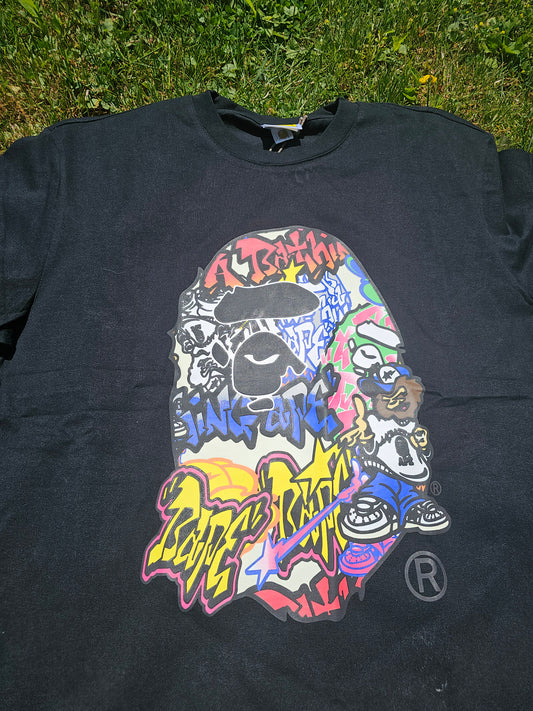 BAPE tee - Graphiti